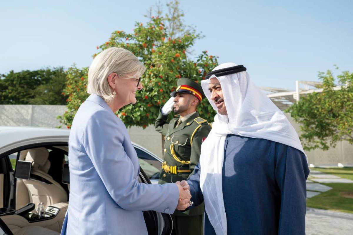 UAE President Welcomes Australia Governor-General