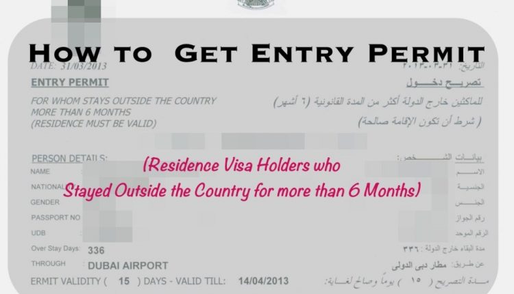 Resident’s Entry Permit