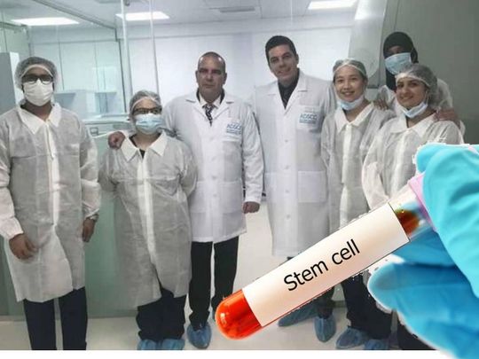 Pluristem and Abu Dhabi Stem Cell Center
