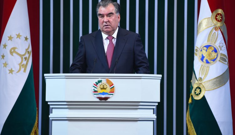 UAE leaders congratulate Emomali Rahmon on his re-election as President of Tajikistan