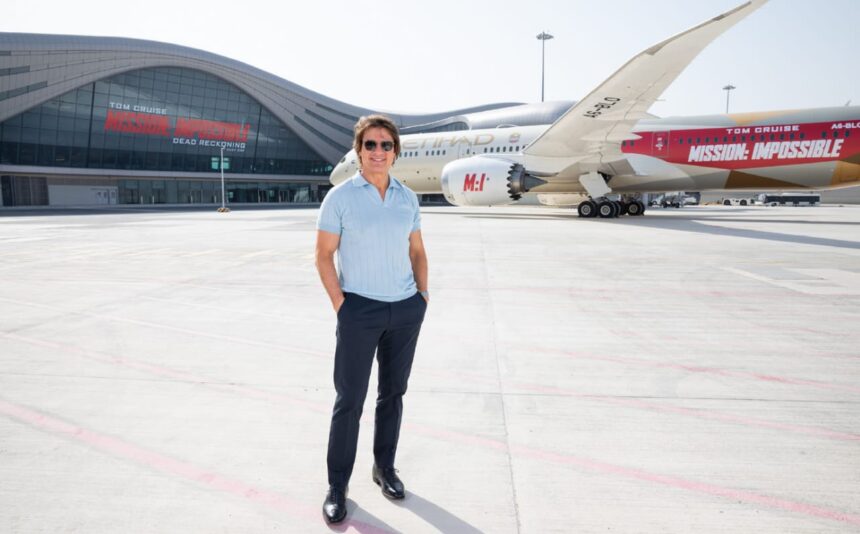 Tom Cruise among the first visitors to Abu Dhabi New Terminal.