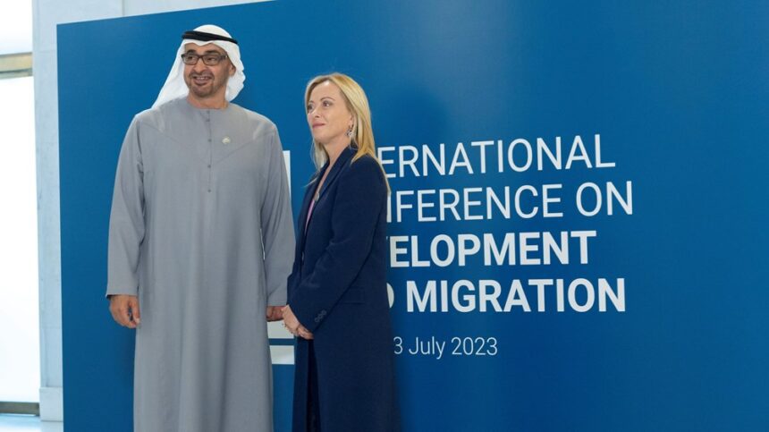 UAE Contributed $100 million to Development & Migration Conf.