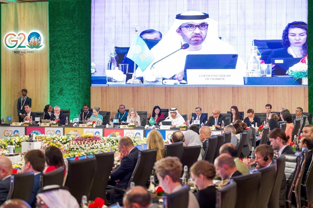 G20 Countries Invited to support the climate action by Dr. Al Jaber.