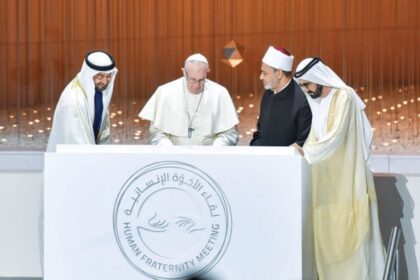 Pope Francis: UAE values are Peace and Tolerance