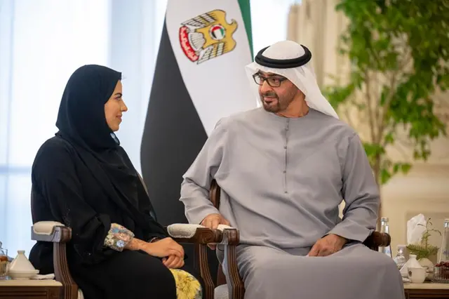 President of UAE Received Emirati Photographer Noura Al Neyadi