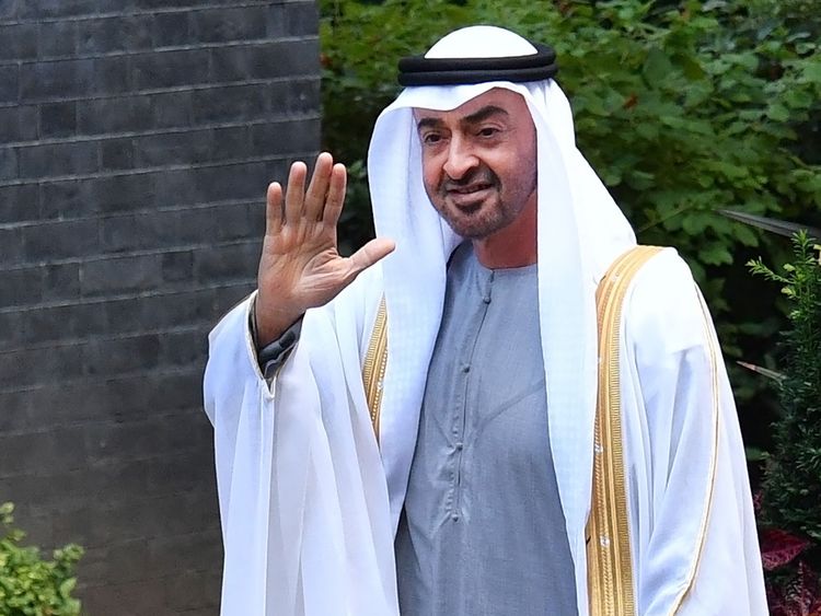 The President of the UAE arrived in Amman On an Official Visit.