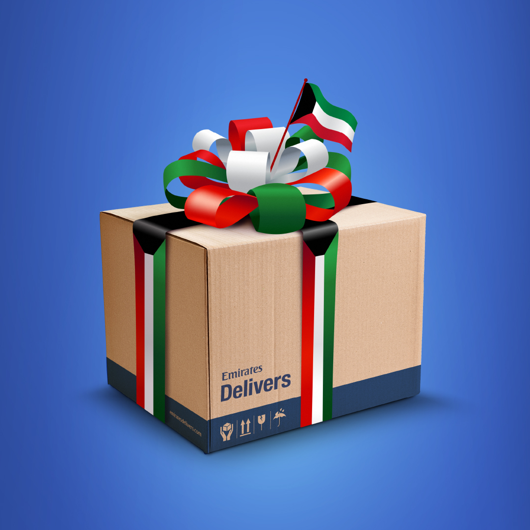 "Emirates Delivers in Kuwait" a Service by Emirates SkyCargo.