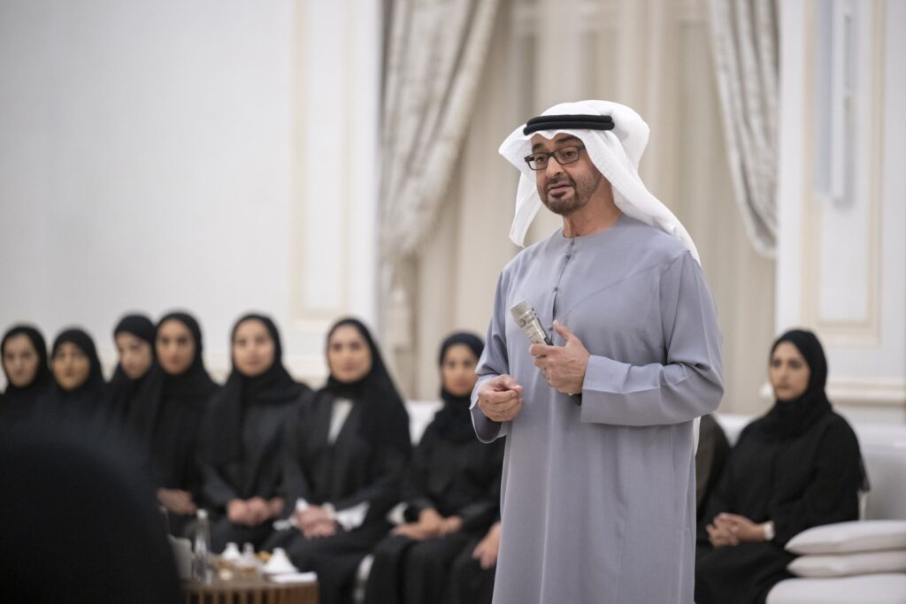 During UAE Leader & Youth meeting, Sheikh Mohammed bin Zayed has given a special speech on World Youth Day.
