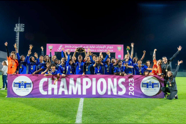 Abu Dhabi Women's Football Team Preparing for the New season.