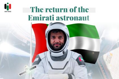 Astronaut Sultan Al Neyadi Return to Earth Celebrated in the UAE.