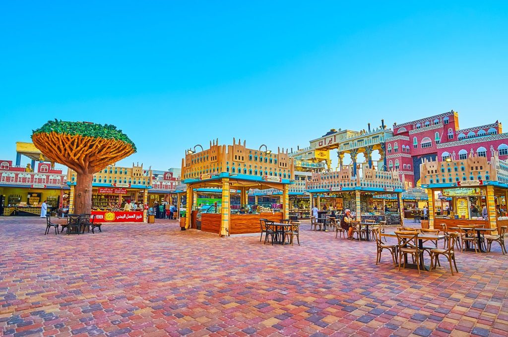 Food Section in Global Village Dubai 