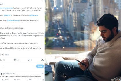 Elon Musk to Emirati Blogger: We Will Support UN Teams in Gaza