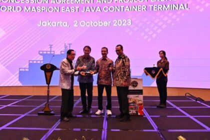 DP World Will build New Container Terminal in Java, Indonesia