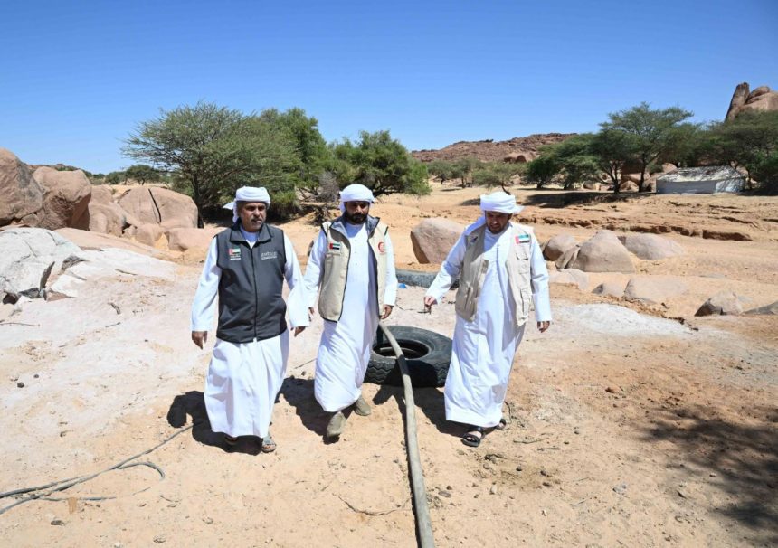 Groundwater Well in Umm Jars by the Emirati Humanitarian Team