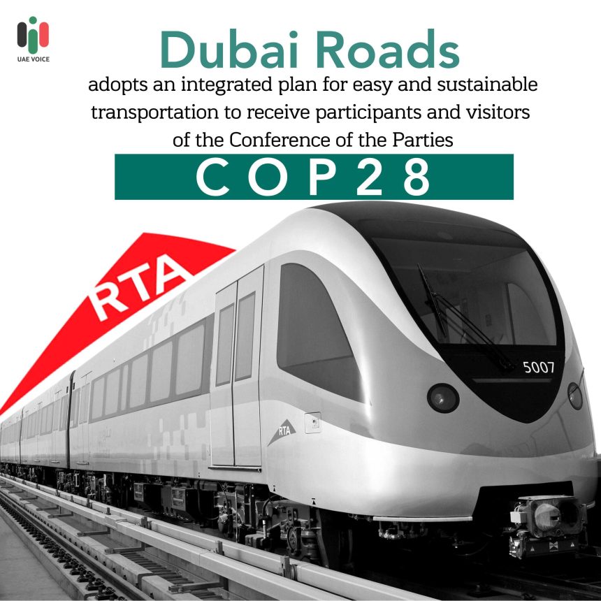 Dubai RTA Planned Easy Sustainable Transport to COP28 Area