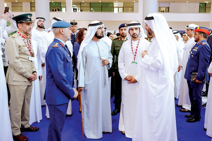 Sheikh Mohammed bin Rashid Toured Many Pavilions at Dubai Airshow 2023.
