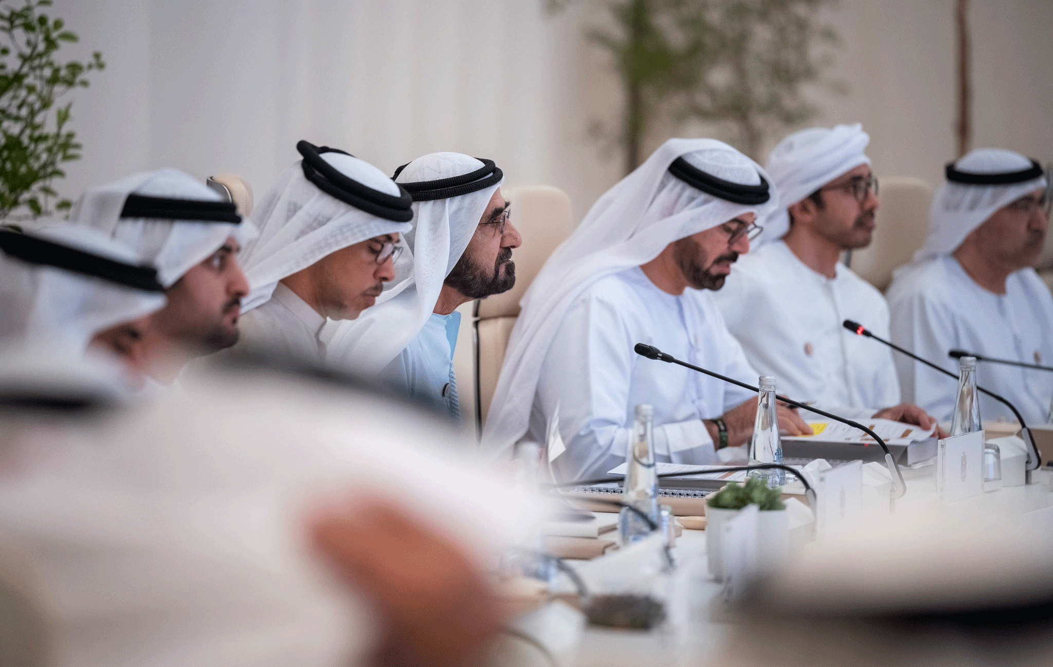 Mohammed bin Rashid Chairs the Cabinet meeting at Expo City