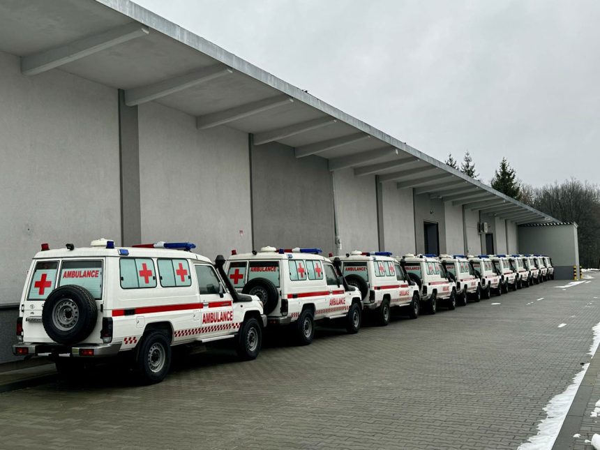 New Shipment of Emirati Ambulances for Ukraine