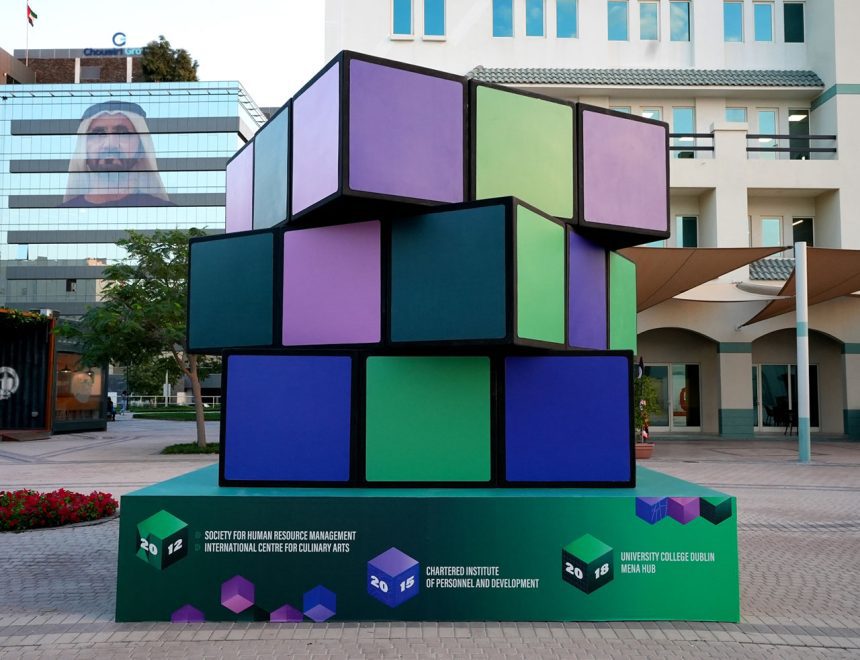 The Largest Rubik's Cube in the World By Dubai Knowledge Park