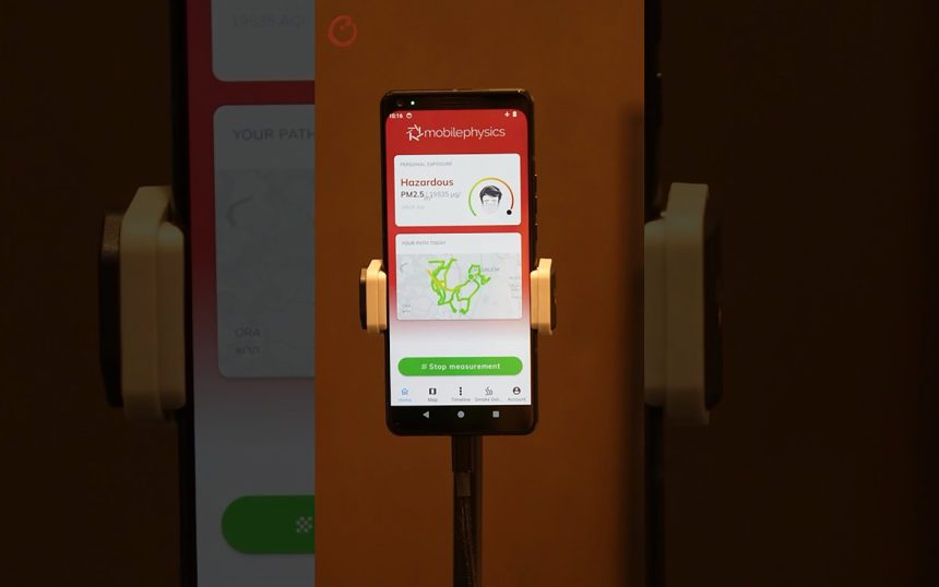 Mobile Physics Develops Android Sensor To Measure Air Quality
