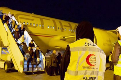4th Group of Gaza Children Arrived at UAE to Receive Treatment