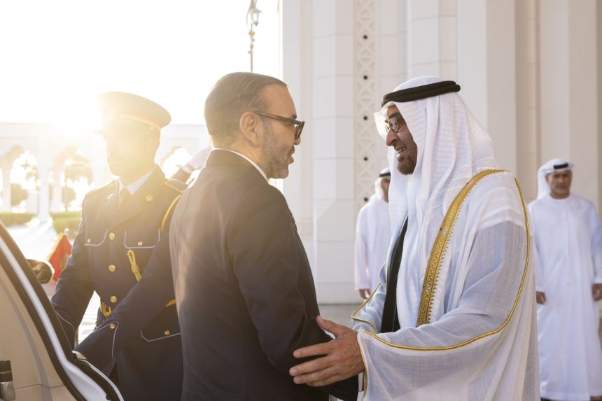 President of the State and King Mohammed VI Meets in UAE