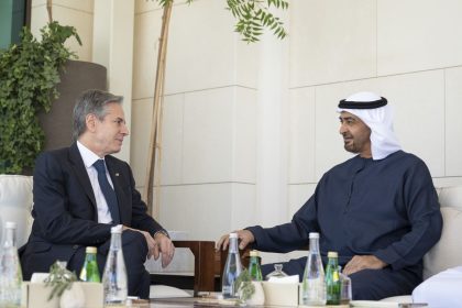 Sheikh Mohamed bin Zayed Al Nahyan Received Antony Blinken