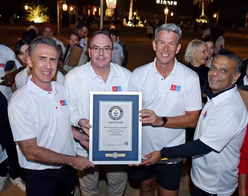 Emirates Group Employees Set New Guinness World Record