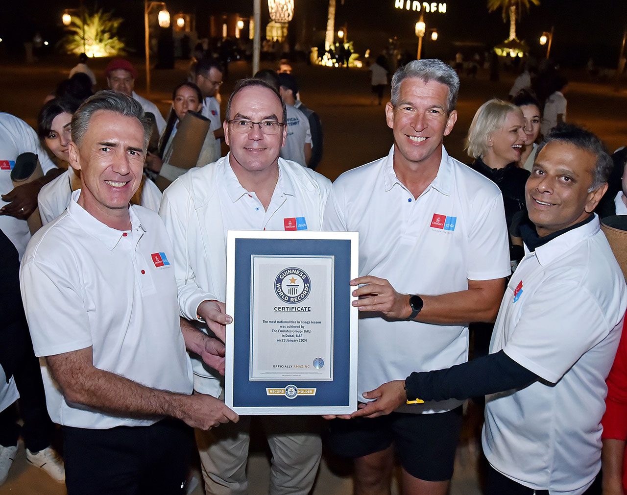 Emirates Group Employees Set New Guinness World Record