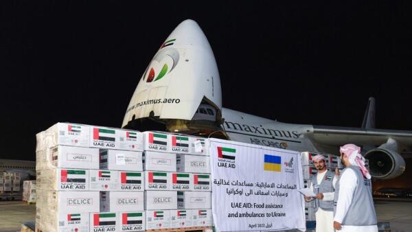 Emirates Sends Humanitarian Aid To Ukraine