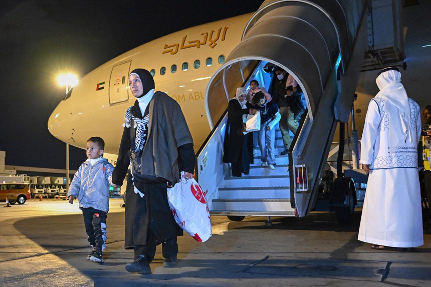 More Wounded Palestinian Children Arrived in the UAE