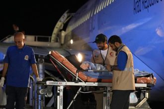 Ninth group of Wounded Palestinian Children Arrives in Abu Dhabi