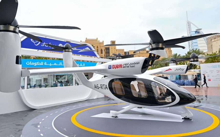 Aerial Taxi Service in Dubai Before The USA