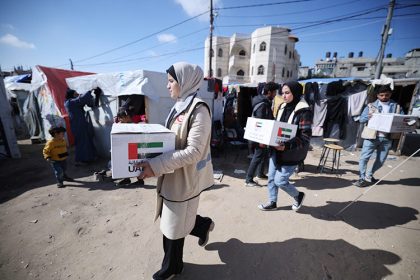 UAE Humanitarian Operations Are Intensified in Gaza By Ramadan