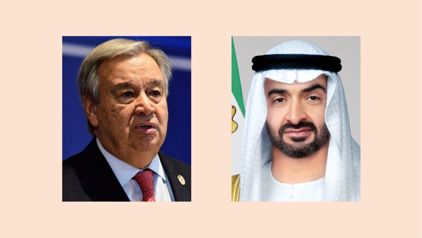 UAE President and Guterres Discuss Ways to Contain Tensions