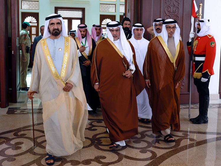 Mohammed bin Rashid in Al Manama to Attend the Arab Summit
