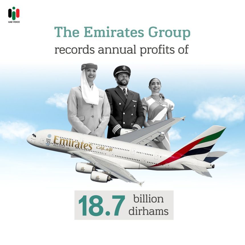 The Emirates Group Profit Increased 71% From the Previous Year.