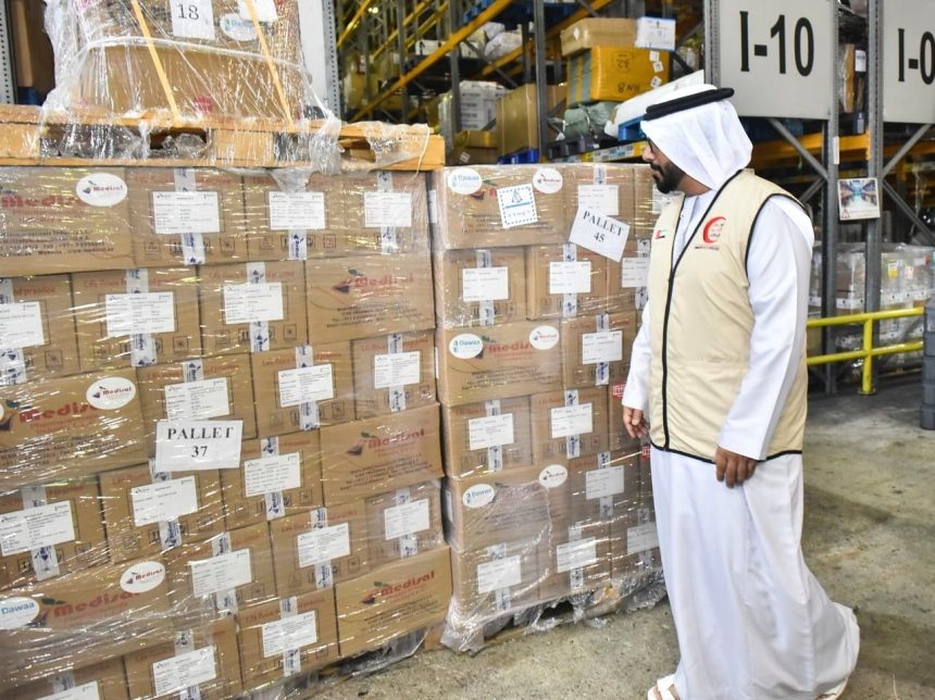 UAE Red Crescent Supports Lebanon With Medical Supplies