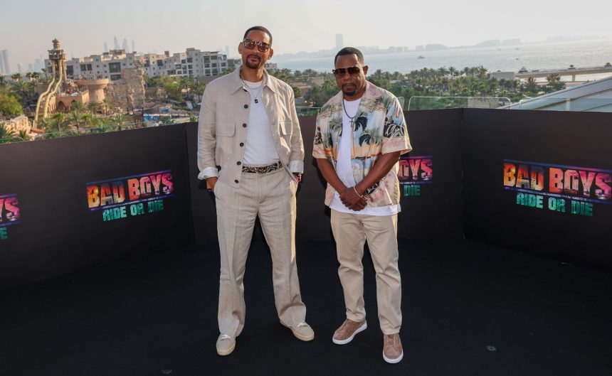 Will Smith and Martin Lawrence in Dubai