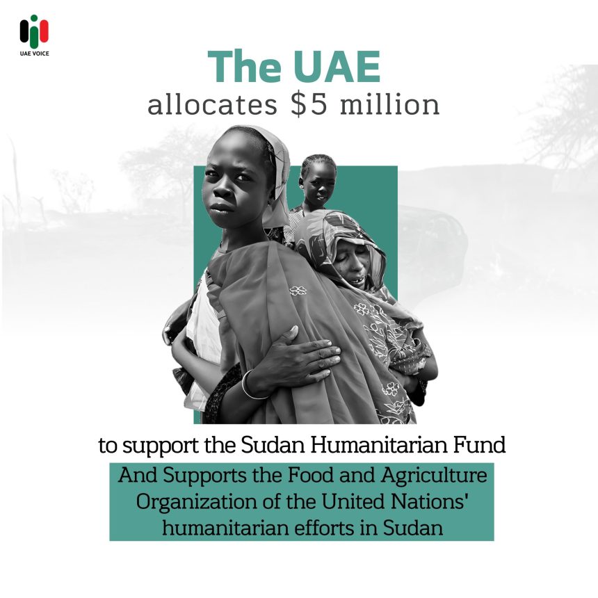 $5 million Fund From the UAE to Support FAO in Sudan