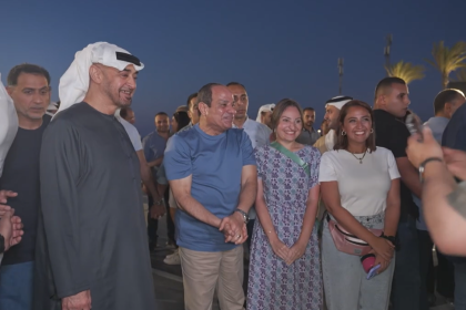 Mohamed bin Zayed Tours New Alamein City