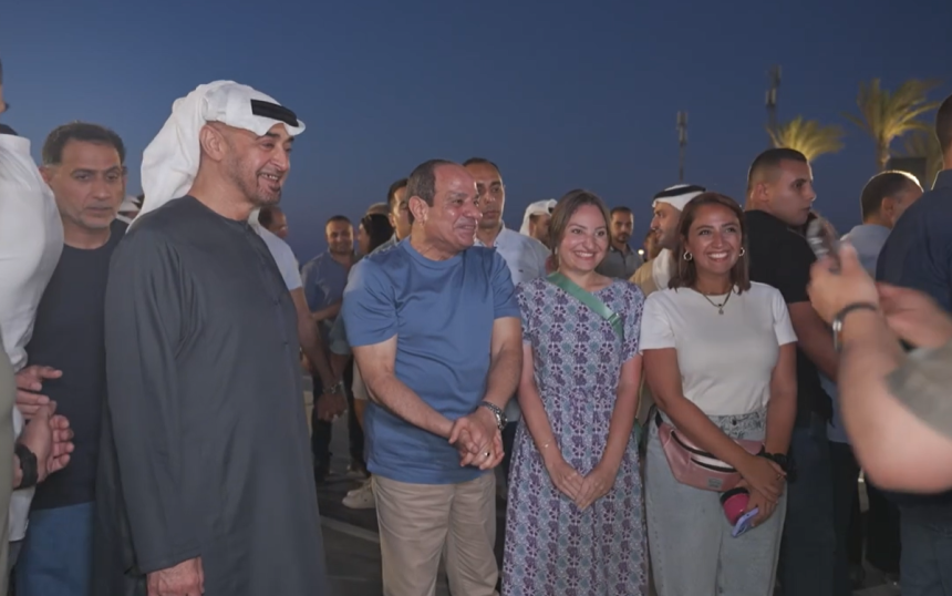 Mohamed bin Zayed Tours New Alamein City