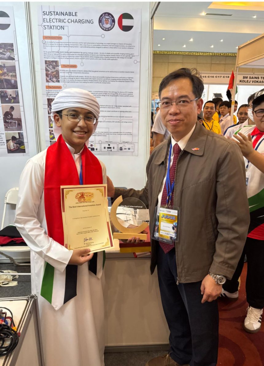 Ali Al Loughani Wins 4 Awards in Indonesia Inventors Day