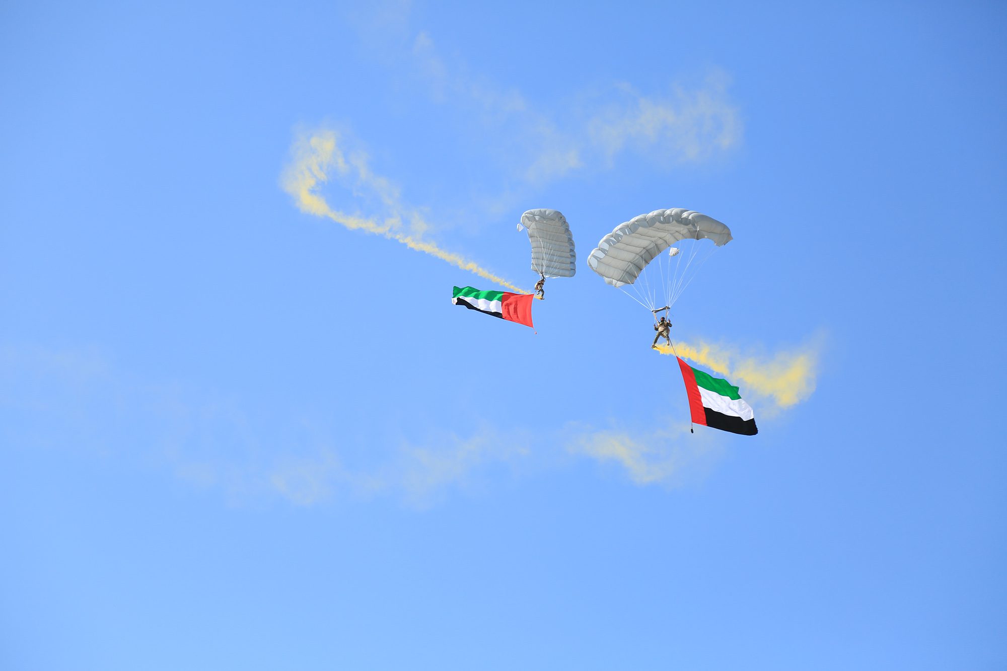 UAE Flag in the Sky