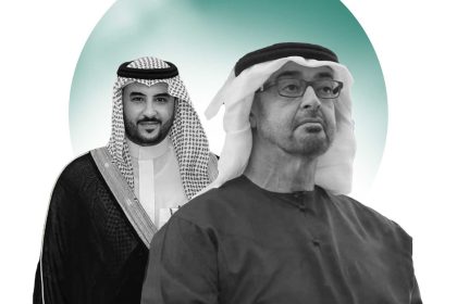 Mohamed bin Zayed Meets Khalid bin Salman