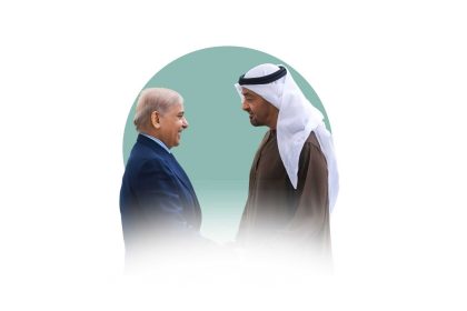 Mohamed bin Zayed Meets the Prime Minister of Pakistan