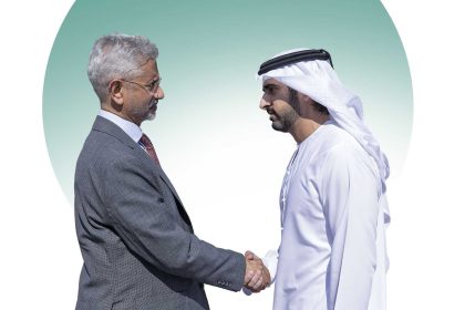 Hamdan bin Mohammed Starts An Official Visit to India