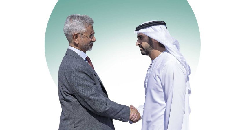 Hamdan bin Mohammed Starts An Official Visit to India