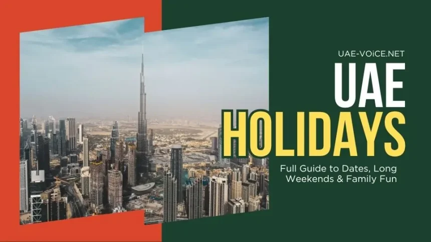 UAE Holidays 2025